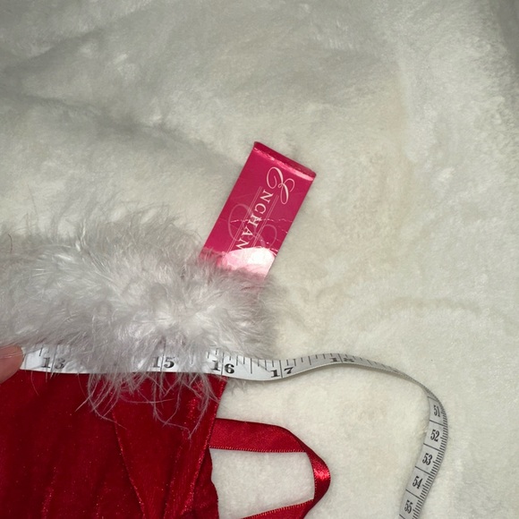 Sears sleepwear women’s red Santa Babydoll set. New with tags. Size large - Picture 7 of 7